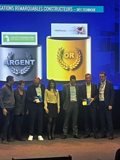 Logémaine récompensée aux Trophées Les Signatures du Pôle Habitat FFB 2025